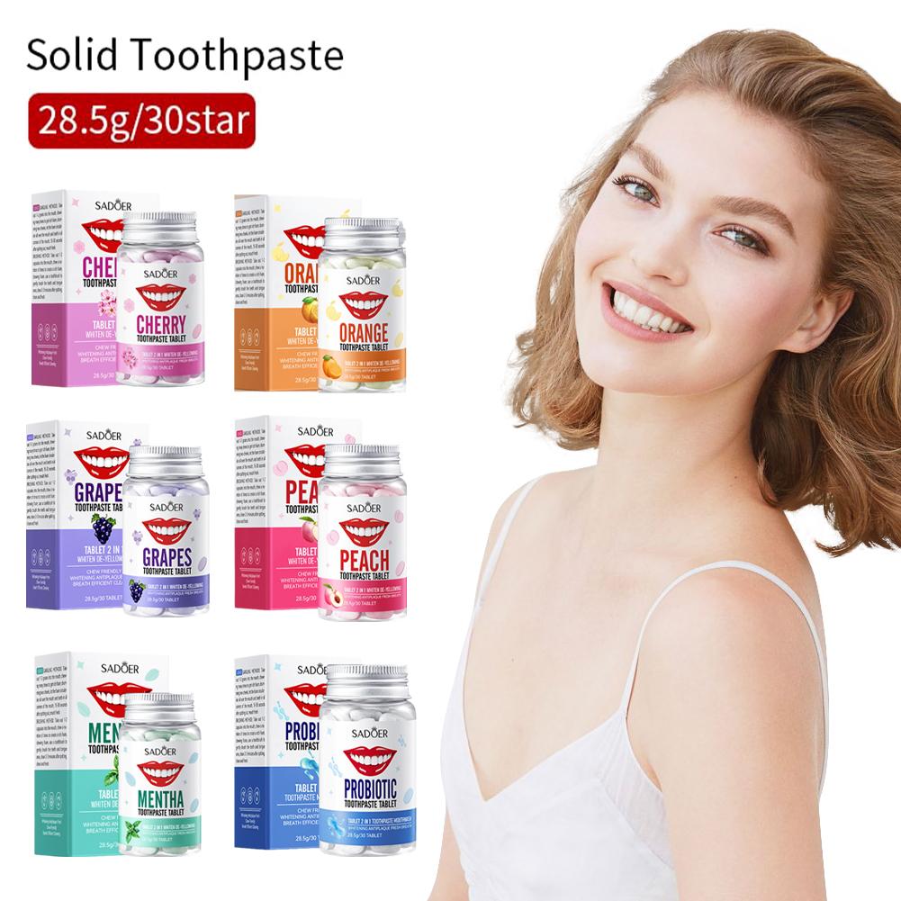 Mint Solid Toothpaste Tablets  - Teeth Whitening Filter ulasan dan harga