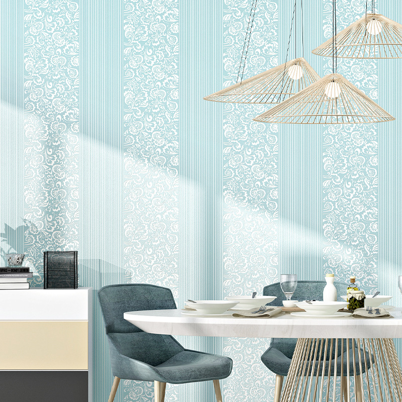9.5M Modern Simple Wallpaper B - Whitening Strip 3D ulasan dan harga