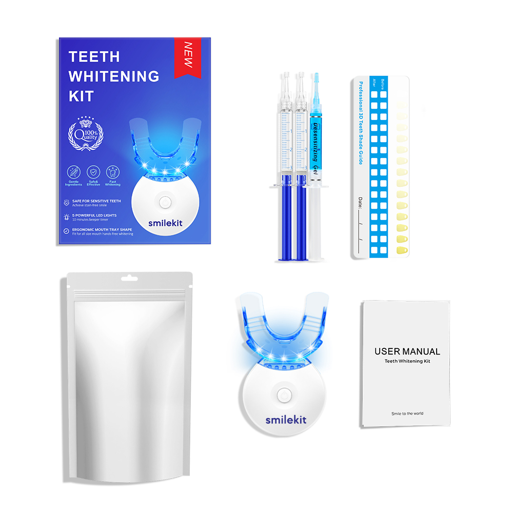 Teeth Whitening Kit - 5X LED L - Teeth Whitening With Peroxide ulasan dan harga