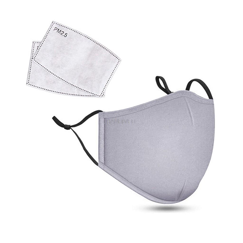 Cotton Face Mask PM2.5 Activat - Teeth Whitening Mask ulasan dan harga