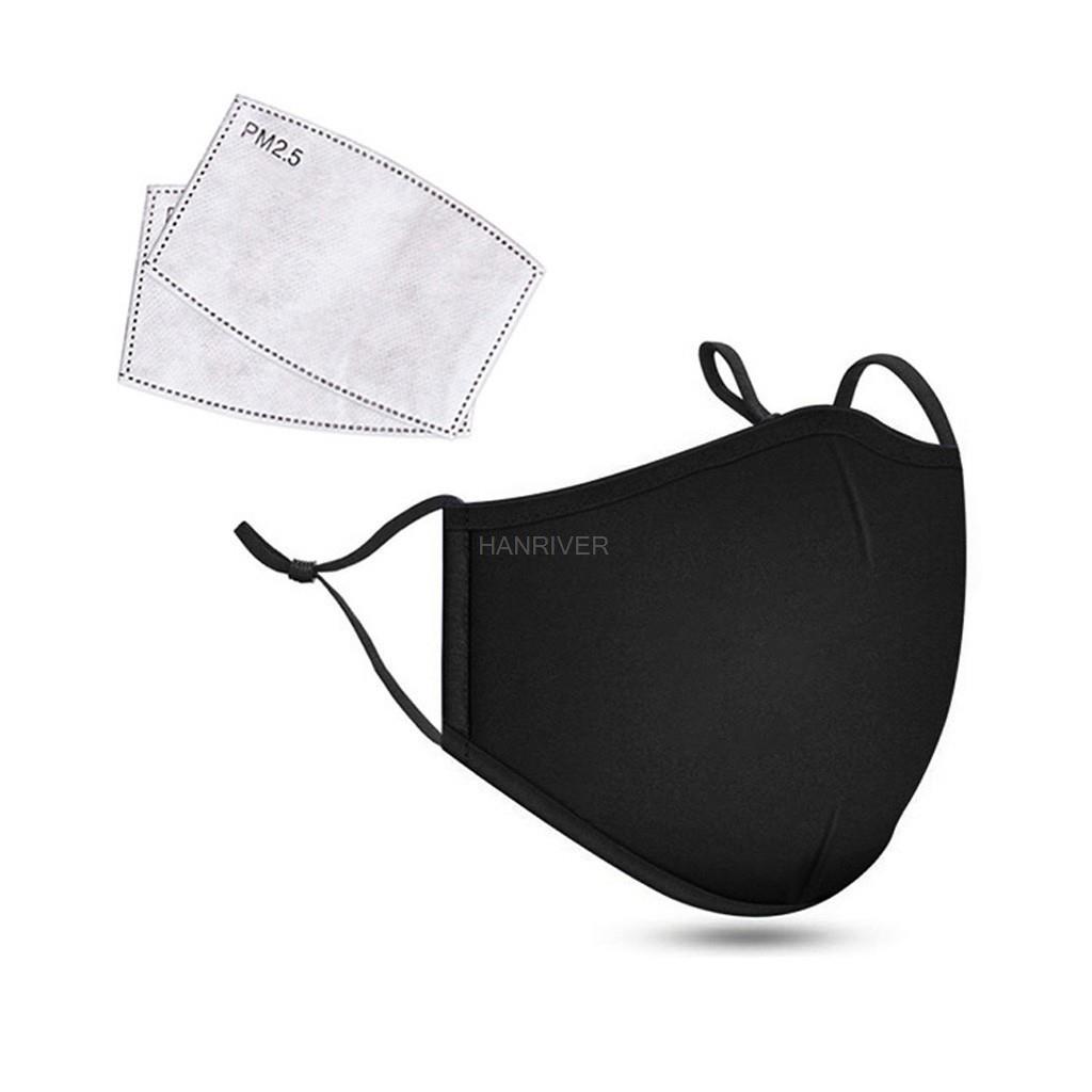 Cotton Face Mask PM2.5 Activat - Teeth Whitening Mask ulasan dan harga