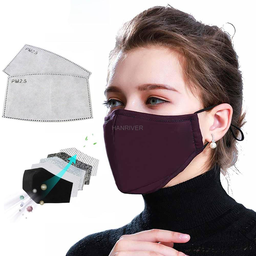 Cotton Face Mask PM2.5 Activat - Teeth Whitening Mask ulasan dan harga