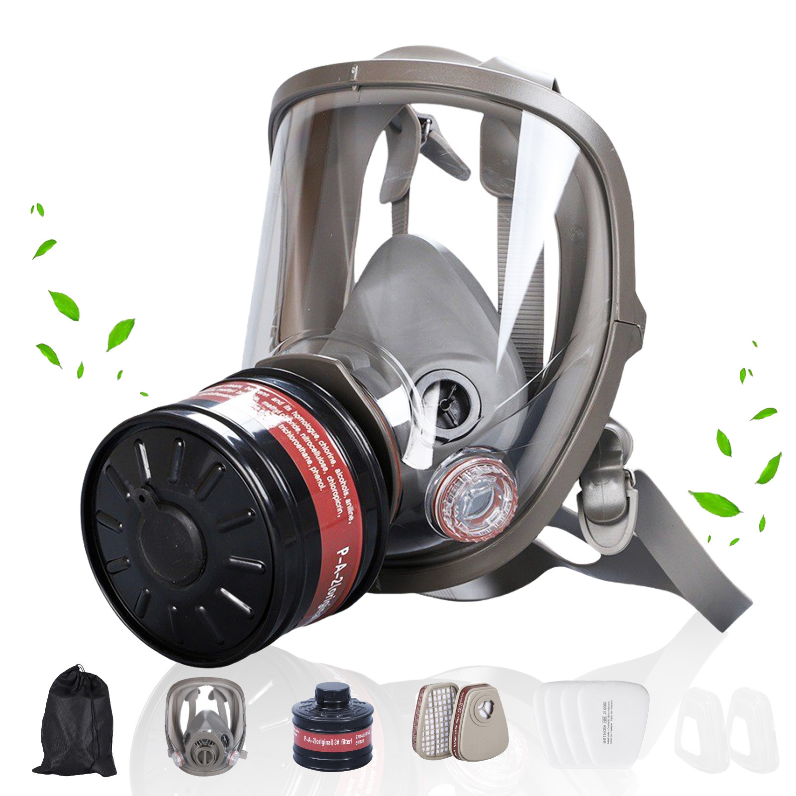 Full Face Gas Masks Survival C - Teeth Whitening Mask ulasan dan harga