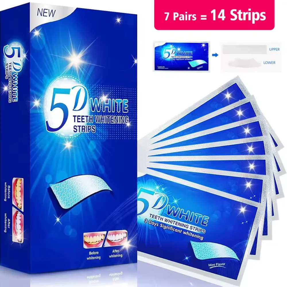 3D 5D 9D Professional Teeth Wh - Whitening Strip 3D ulasan dan harga