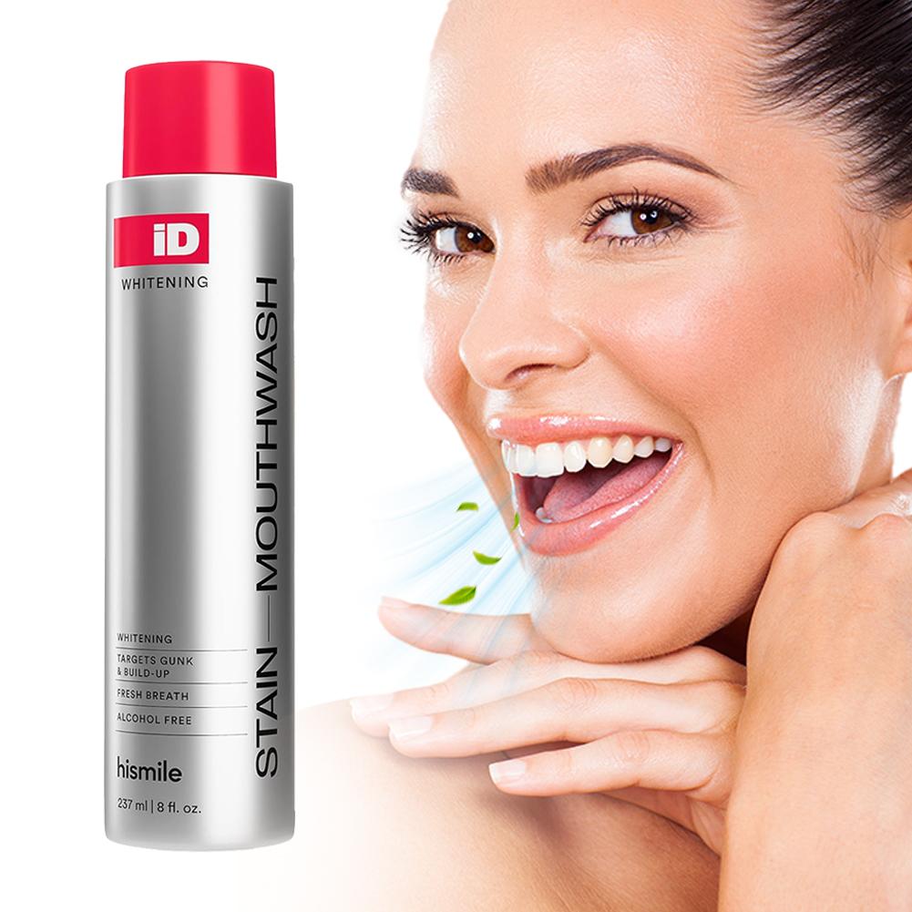 Hismile iD Alcohol Free Mouthw - Teeth Whitening Hismile ulasan dan harga