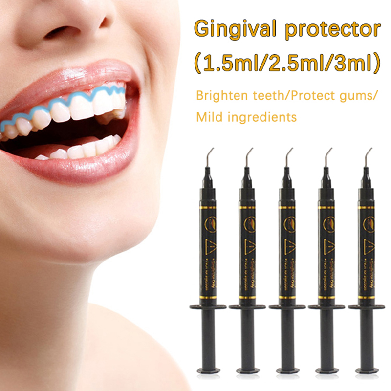 1.5/2.5/3ML Dental Syringe Gum - Teeth Whitening Gel Syringes ulasan dan harga
