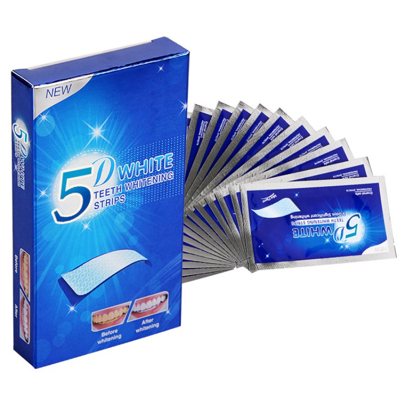 7Pairs Teeth Brightening Strip - Whitening Strip 3D ulasan dan harga