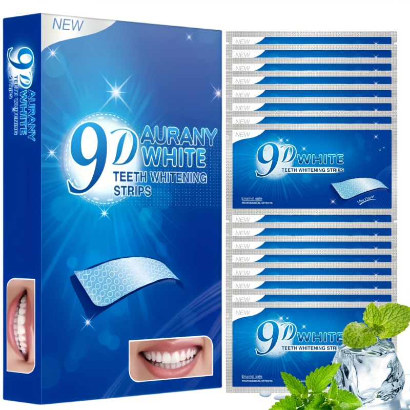 21 Pairs of 9D Aurany White Te - Teeth Whitening With Peroxide ulasan dan harga