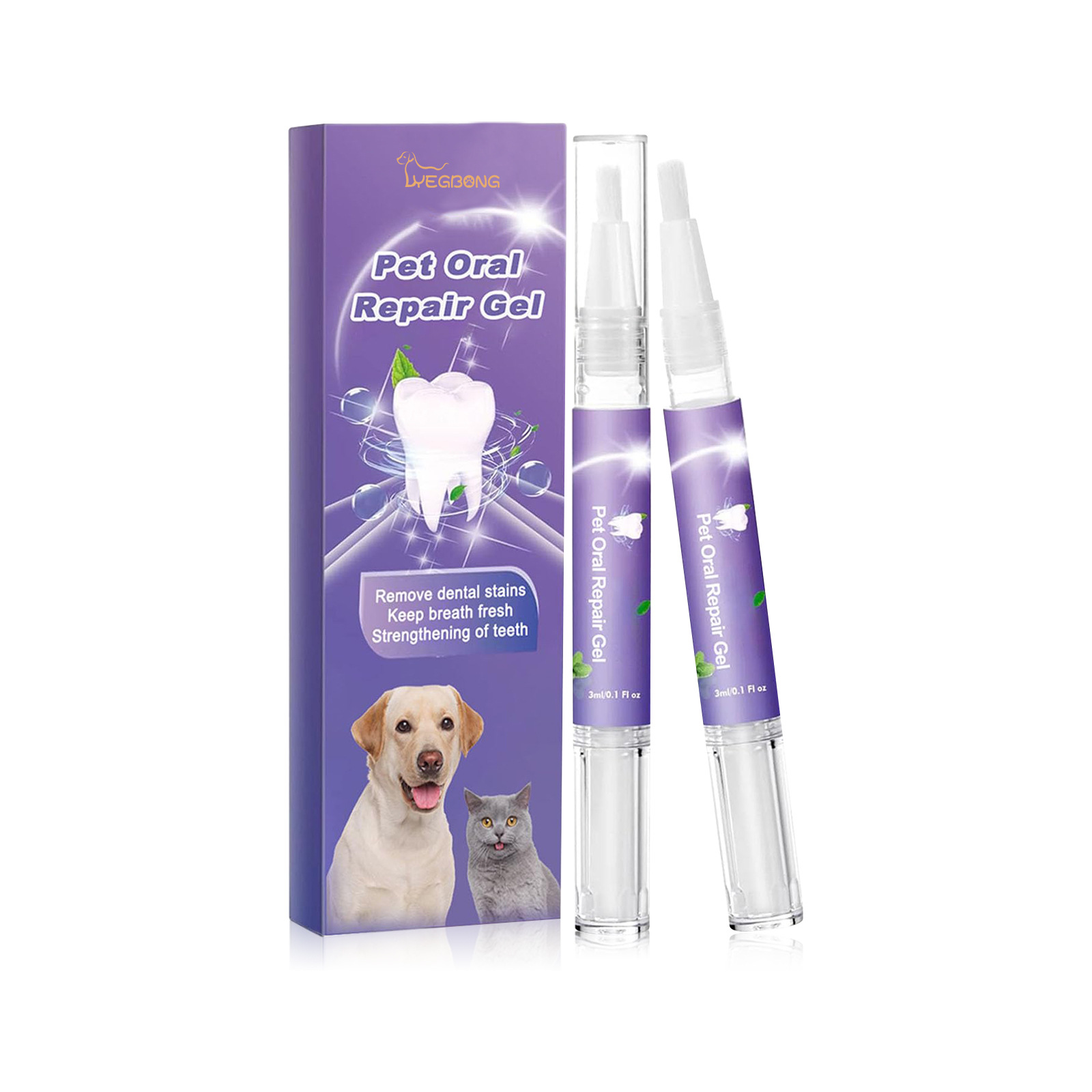 Pet Oral Repair Gel Puppy Tart - Teeth Whitening With Peroxide ulasan dan harga