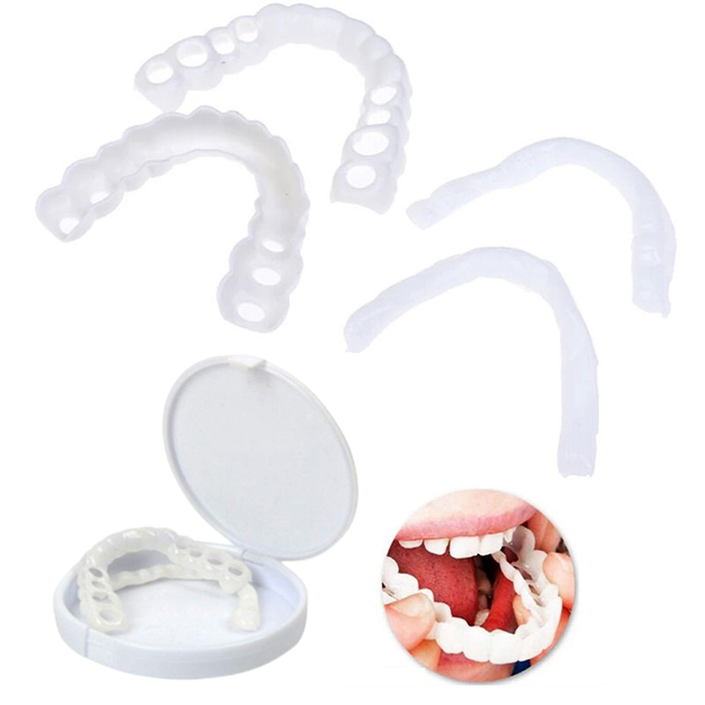 4-6 Pairs Upper&Lower Jaw Dent - Teeth Whitening Mask ulasan dan harga