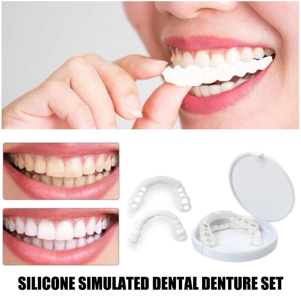 4-6 Pairs Upper&Lower Jaw Dent - Teeth Whitening Mask ulasan dan harga