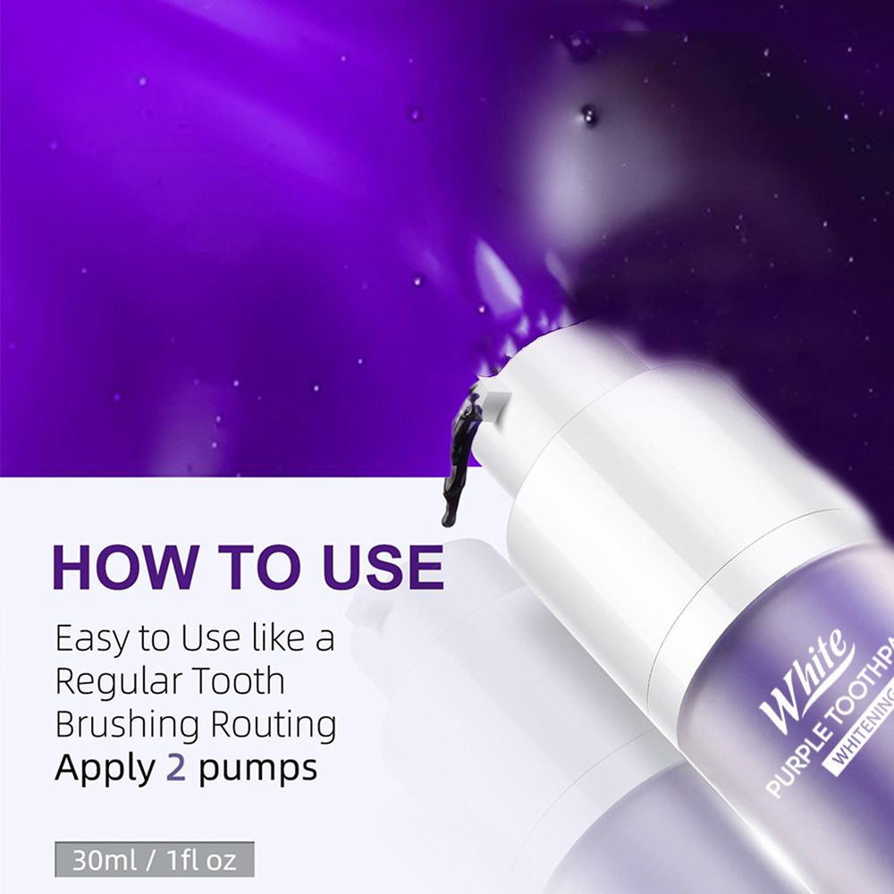Purple Whitening Toothpaste 30 - Teeth Whitening Hismile ulasan dan harga