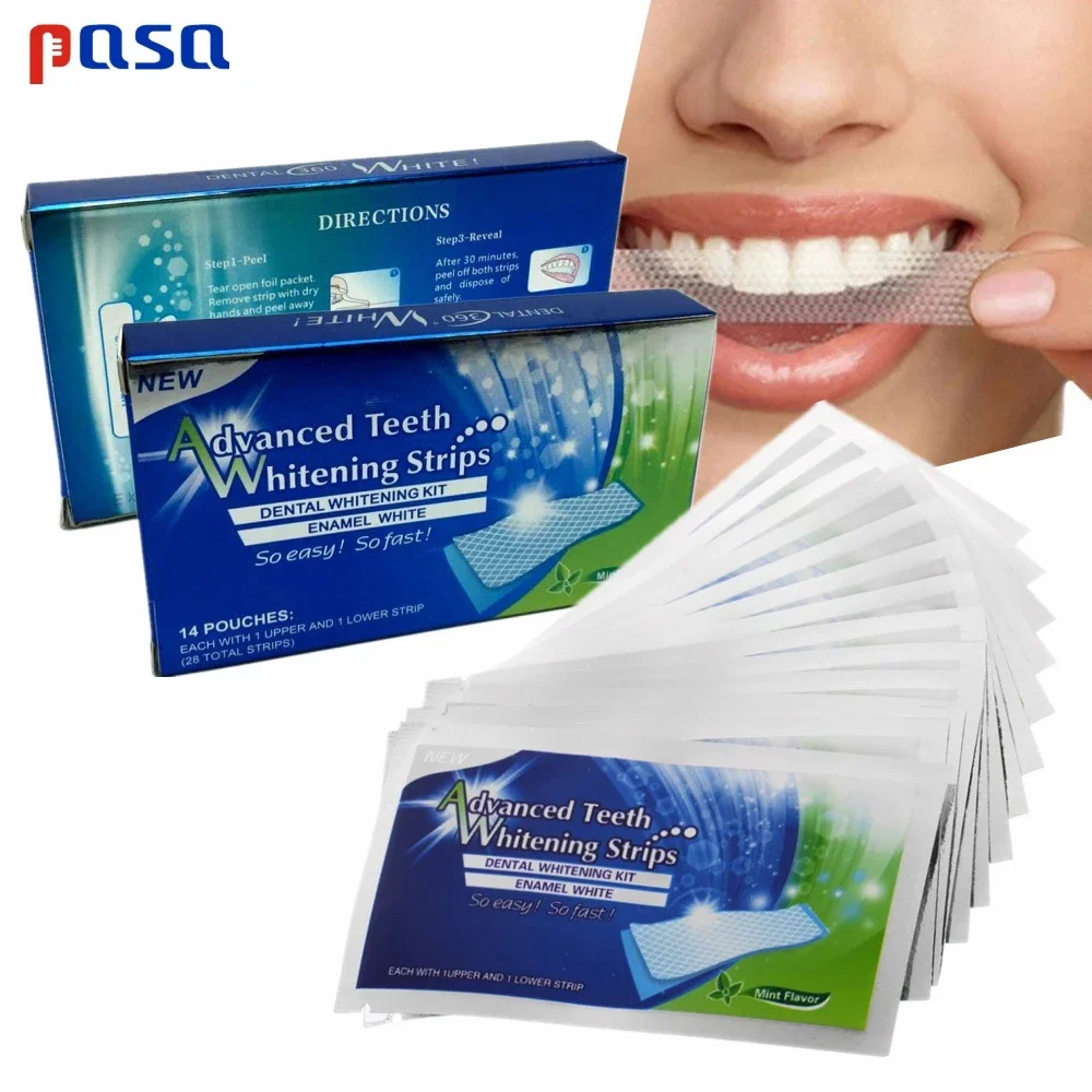 14/28pcs 3D Teeth Whitening St - Whitening Strip 3D ulasan dan harga