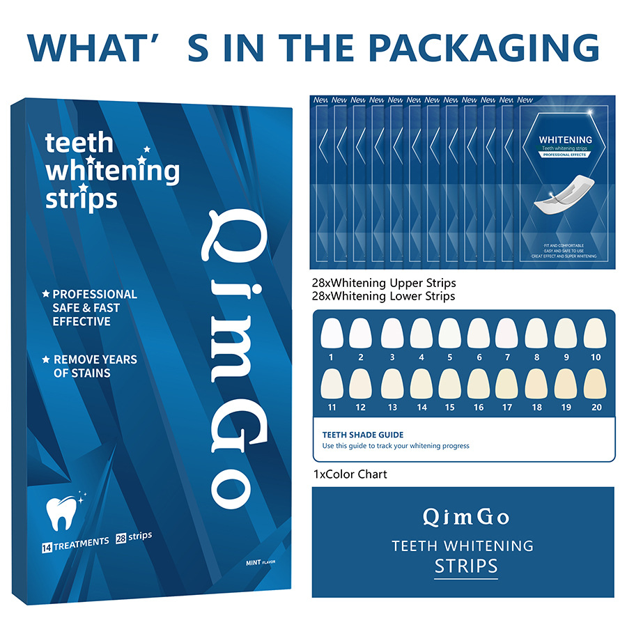 3D Dry Teeth Whitening Strips  - Whitening Strip 3D ulasan dan harga