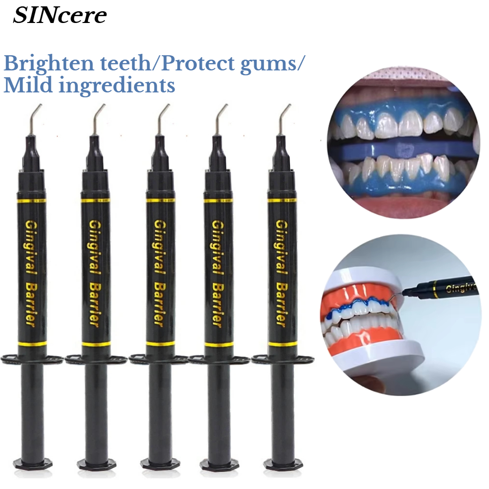 Dental Syringe Gum Protector G - Teeth Whitening Gel Syringes ulasan dan harga